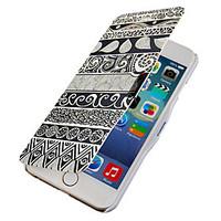 Restoring Ancient Ways Pattern Magnetic Flip Full Body Case with Hole for iPhone 6 Plus