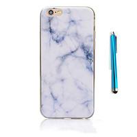 Retro Granite Marble Grain Pattern Soft TPU Phone Case Cover for For iPhone 7 7 Plus 6 Plus 6s 6 SE 5s 5 and Stylus