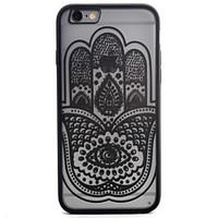 Retro Flower Pattern Openwork Relief Printing Thin PC Material Phone Case for iPhone 5/5S/SE/6/6S/6 Plus/6S Plus