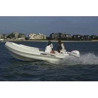 Rent a rigid-inflatable boat for up to 8 people in La Rochelle - License required