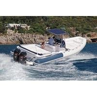 Rent a luxury rigid inflatable boat for up to 12 people in Saint-Tropez - License required