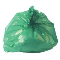 refuse sack 100g green pack of 200 cs002