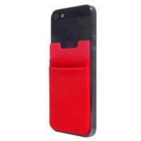 red phone pouch with 2 pockets