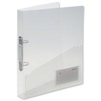 Rexel Ice A4 2 O-Ring Binder 30mm Spine Clear - (Pack of 10)