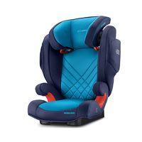 recaro monza nova 2 group 23 car seat xenon blue new