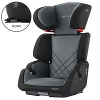 recaro milano seatfix group 23 car seat carbon black new