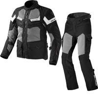 Rev It Cayenne Pro Motorcycle Jacket and Trousers Black Kit