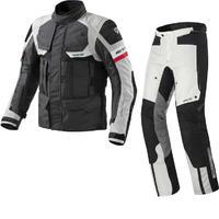 Rev It Defender Pro GTX Motorcycle Jacket and Trousers Anthracite Black Grey Kit