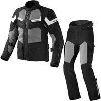 Rev It Cayenne Pro Motorcycle Jacket and Trousers Black Kit