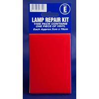 Red Lamp Repair Kit Sticker