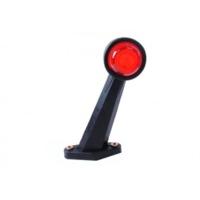 red white 12 24v rubber 45 side marker lamp