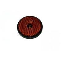 Reflector - Round Amber Bk