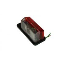 red white side marker trailer lamp