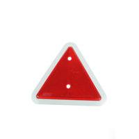 Reflector - White Edge Triangle Bk