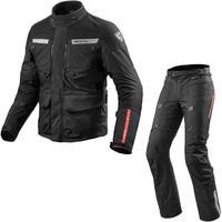 rev it horizon 2 motorcycle jacket amp trousers black kit