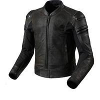 Rev It Akira Air Vintage Leather Motorcycle Jacket