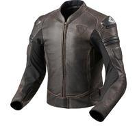 Rev It Akira Vintage Leather Motorcycle Jacket