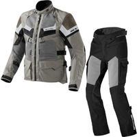 Rev It Cayenne Pro Motorcycle Jacket and Trousers Sand Black Kit