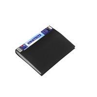 REXEL DISPLAY BOOK A4 20PKT BLACK 10555