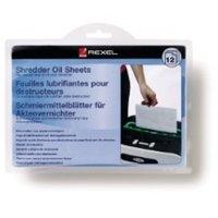 rexel shredder oil sheets 12 pack