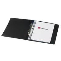 Rexel A5 2 Ring Binder Black 13428bk - 10 Pack