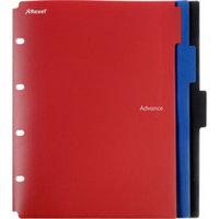 Rexel Advance 2 Pocket Dividers A4 Set of 3 Colours