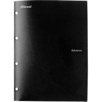 Rexel Adv 4 Hole Folder File Pk5 Black