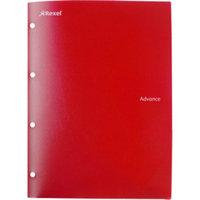 Rexel Adv 4 Hole Folder File Pk5 Red