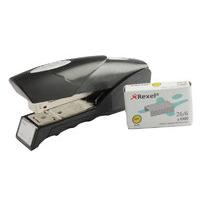 rexel gazelle stapler hstrip blk 2100010