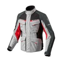 REV\'IT! Outback 2 Jacket silver/red