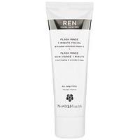 ren flash rinse 1 minute facial 75ml