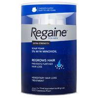 regaine for men extra strength 3 month supply easy to use foam