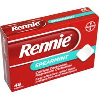 rennie spearmint tablets 48