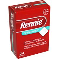 rennie spearmint tablets 24