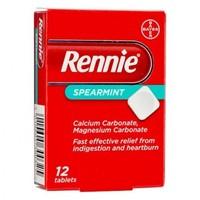 rennie spearmint tablets 12