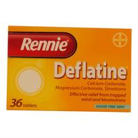 rennie deflatine 36 tablets