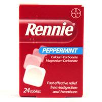 Rennie Peppermint 24 Pack