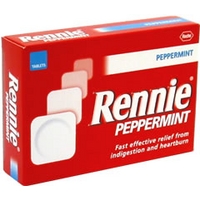 Rennie Peppermint Flavour Tablets 48
