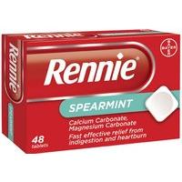 Rennie Spearmint X 48 Tablets