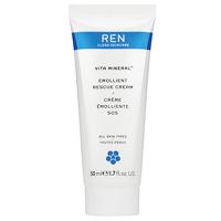 REN Clean Skincare Face Vita Mineral Emollient Rescue Cream 50ml
