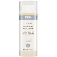 ren clean skincare face v cense revitalising night cream 50ml