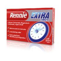 Rennie Extra Tablets x 12