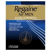 regaine extra strength solution one month supply