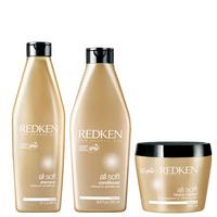 Redken All Soft Thick Hair Care Bundle
