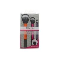 real techniques duo fiber collection gift set 3 x brushes