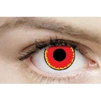 red vampire 1 month halloween coloured contact lenses mesmereyez xtrem ...