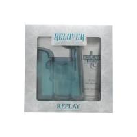 replay relover gift set 50ml edt 100ml all over body shampoo