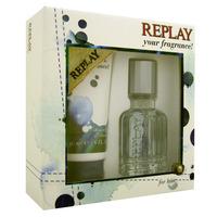 Replay Replay Your Fragrance (Your Fragrance) EDT Spray 30ml + Shower Gel 50ml Giftset