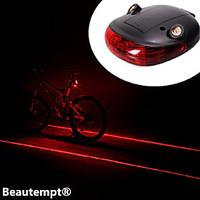 rear bike light waterproof 2 straight lines red laser 3 mode 3 led bik ...