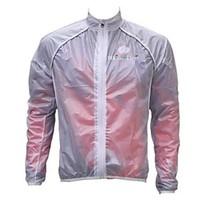 Realtoo Cycling Jacket Women\'s Men\'s Unisex Bike Jacket Raincoat/Poncho Tops Waterproof Quick Dry Windproof Rain-Proof 100% Polyester